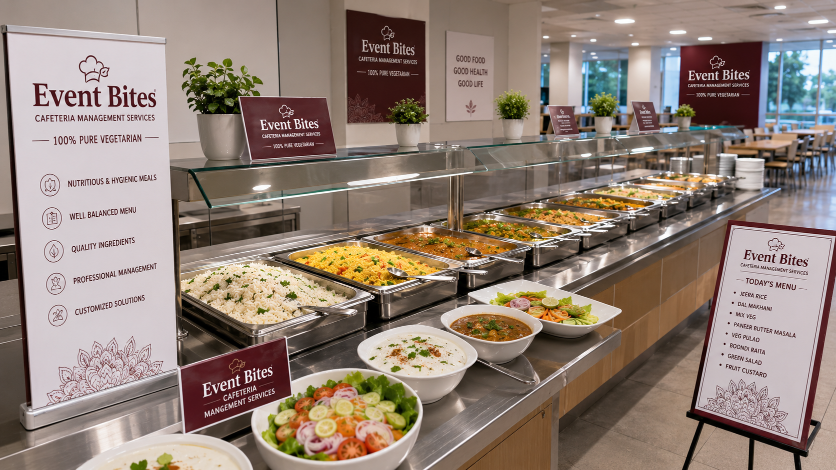 Cafeteria Management Services in Noida