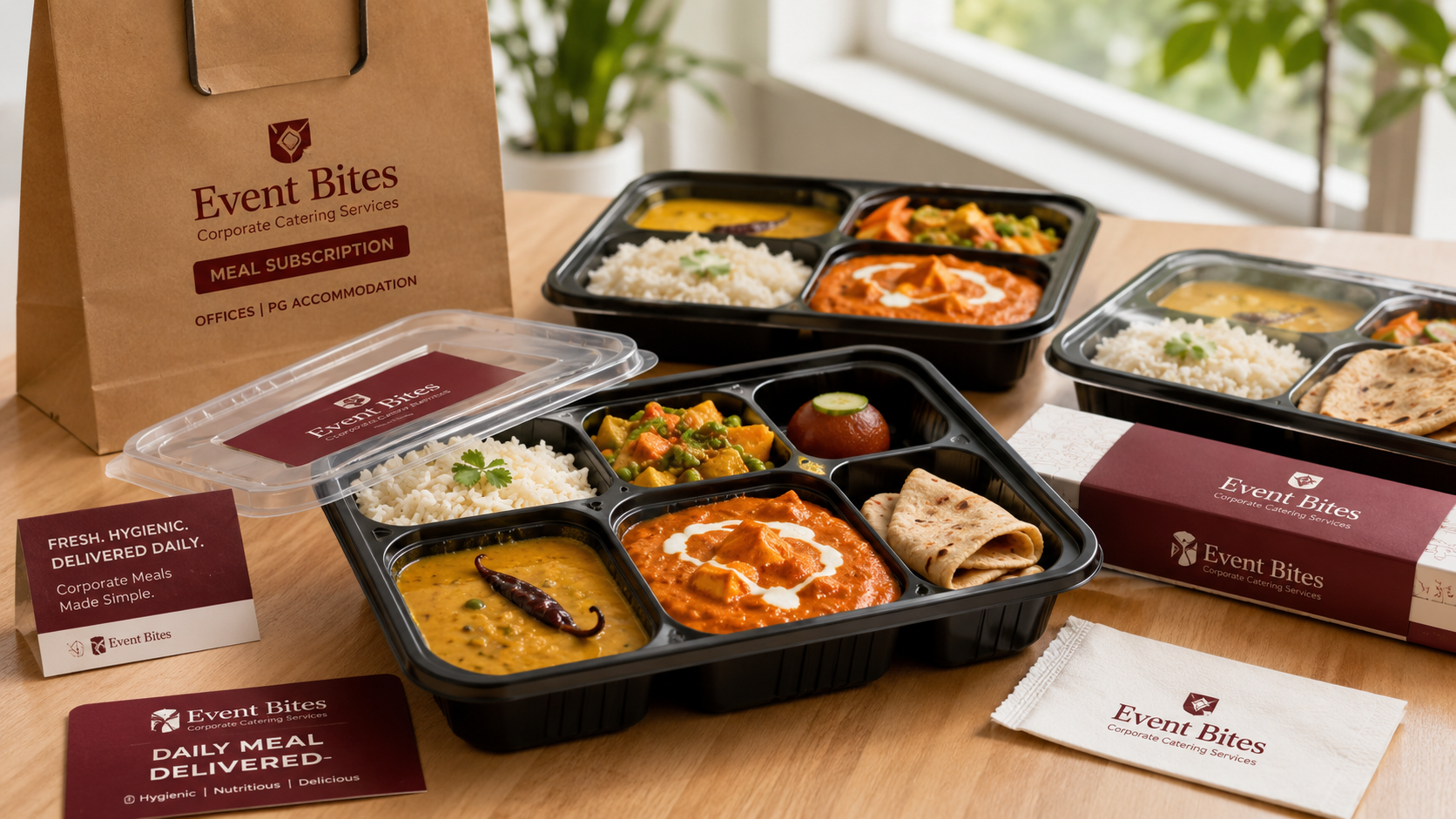Weekly and monthly meal plans for offices, PG accommodations, hostels, and working professionals.