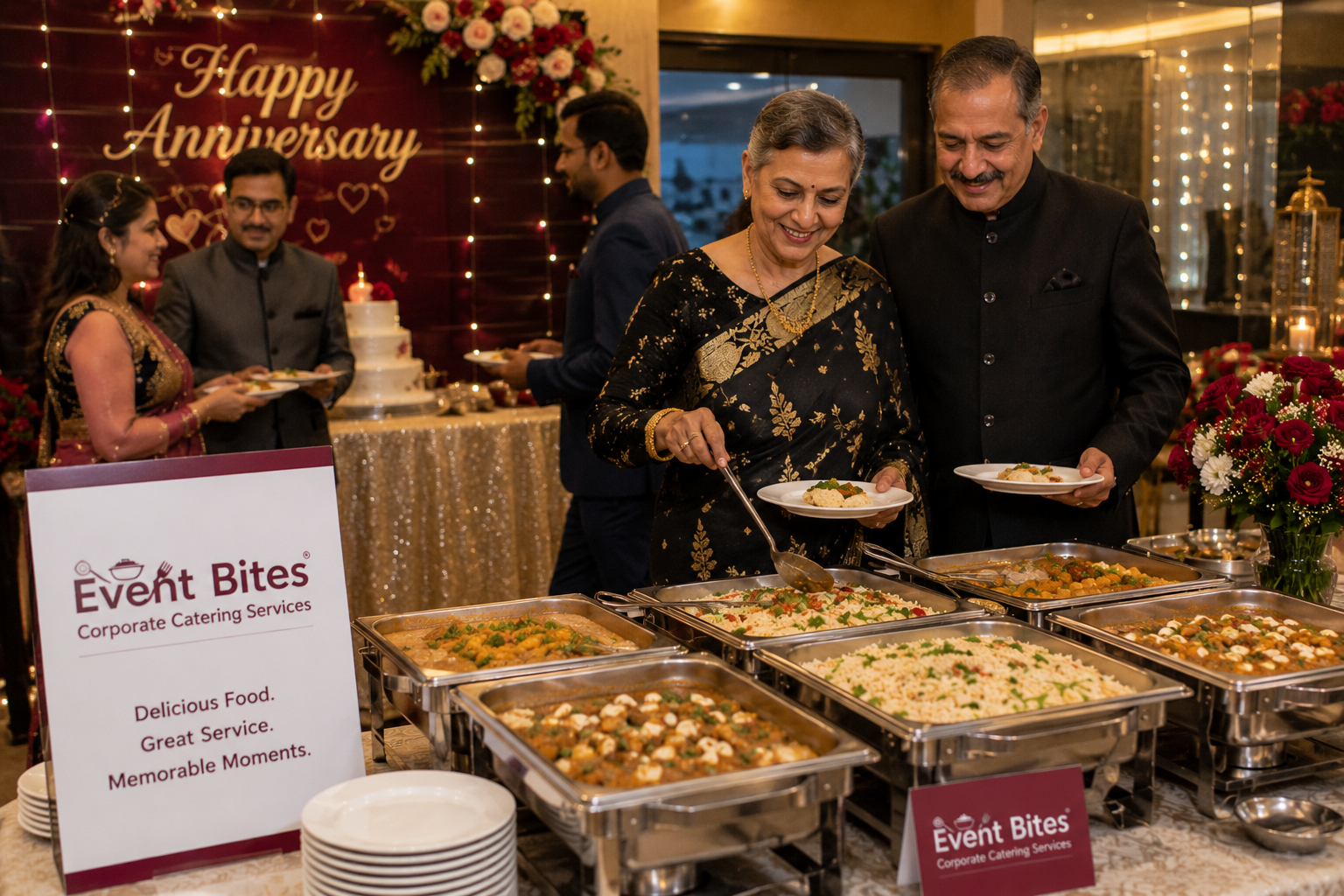 Anniversary Party Catering in Noida